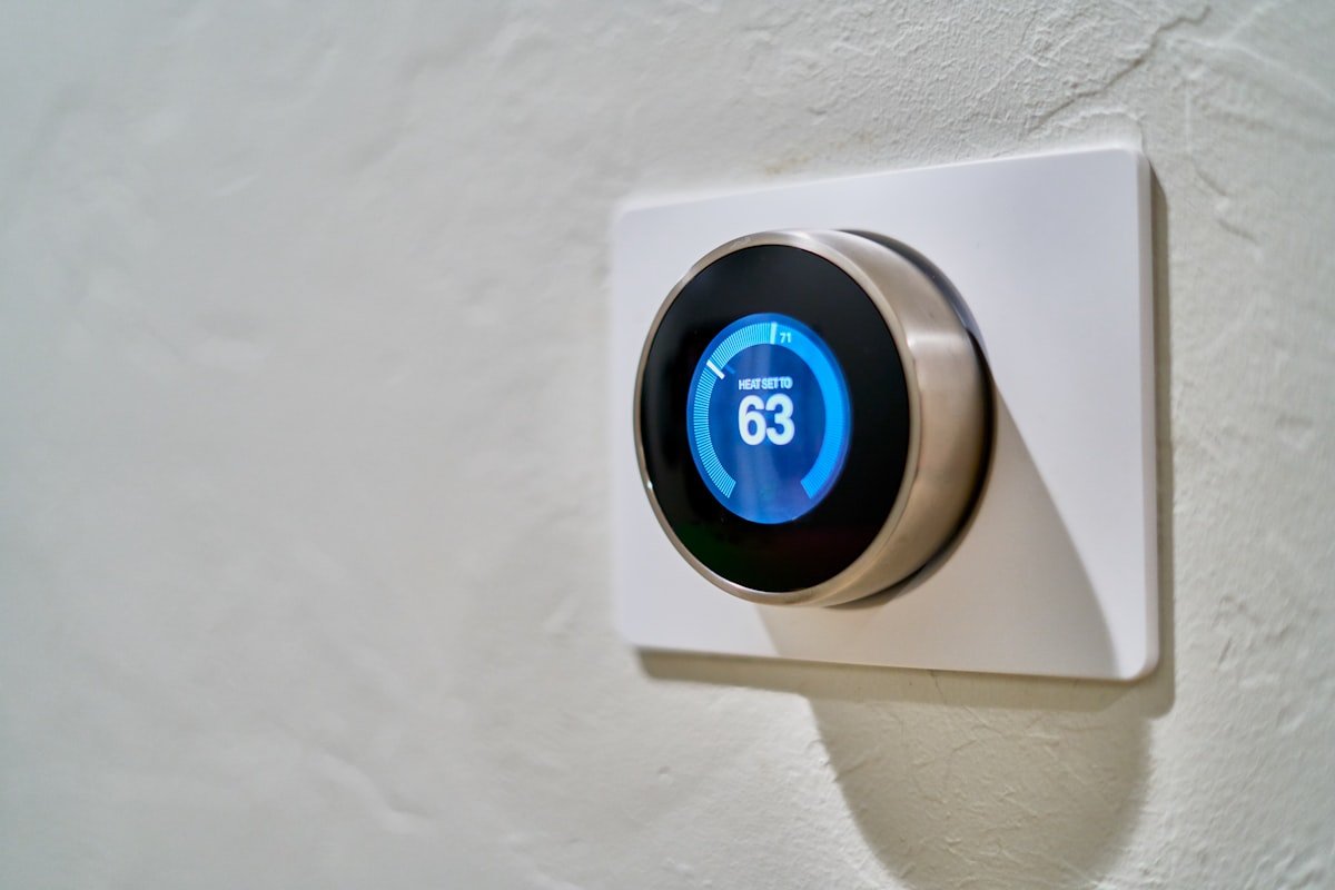 Smart thermostat home automation Matter