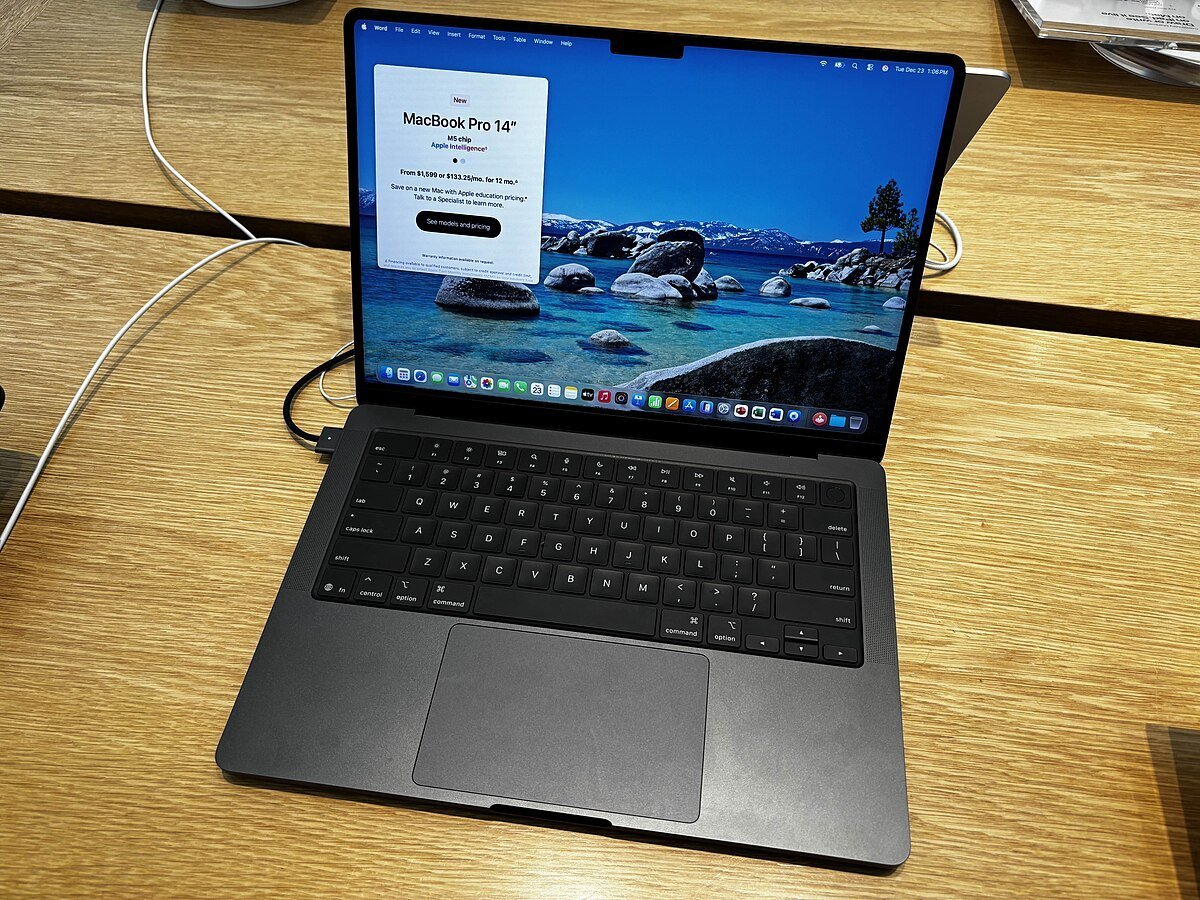 Apple MacBook Pro M5 Pro et M5 Max