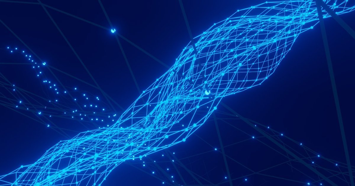 Visualisation abstraite d'un réseau neuronal — raisonnement artificiel et chain-of-thought