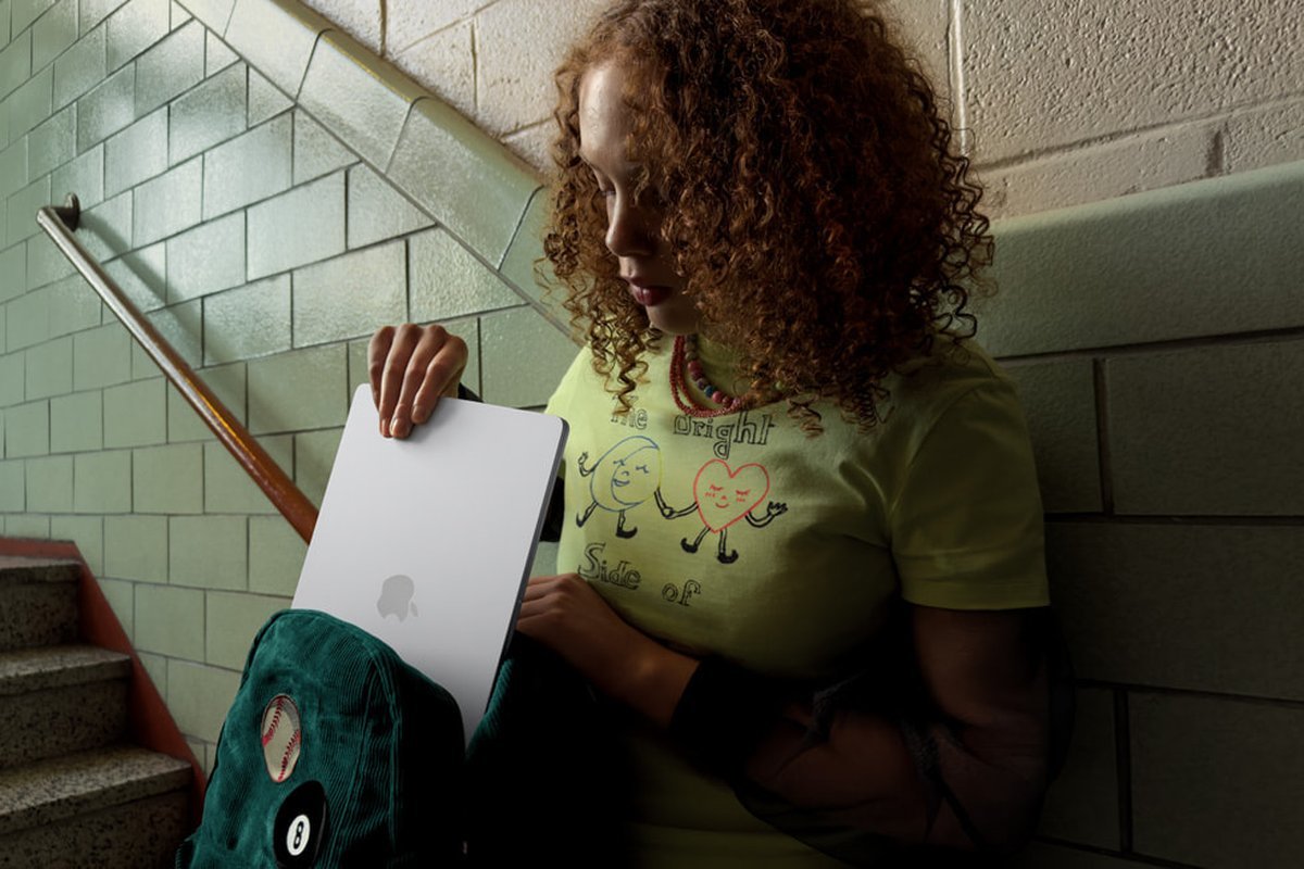 MacBook Air M5 en cours d'utilisation