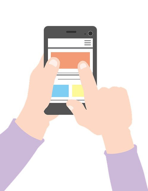 Interface smartphone moderne avec applications