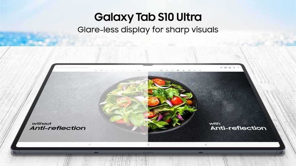 Samsung Galaxy Tab S10 Ultra - Ecran anti-reflet AMOLED 2X