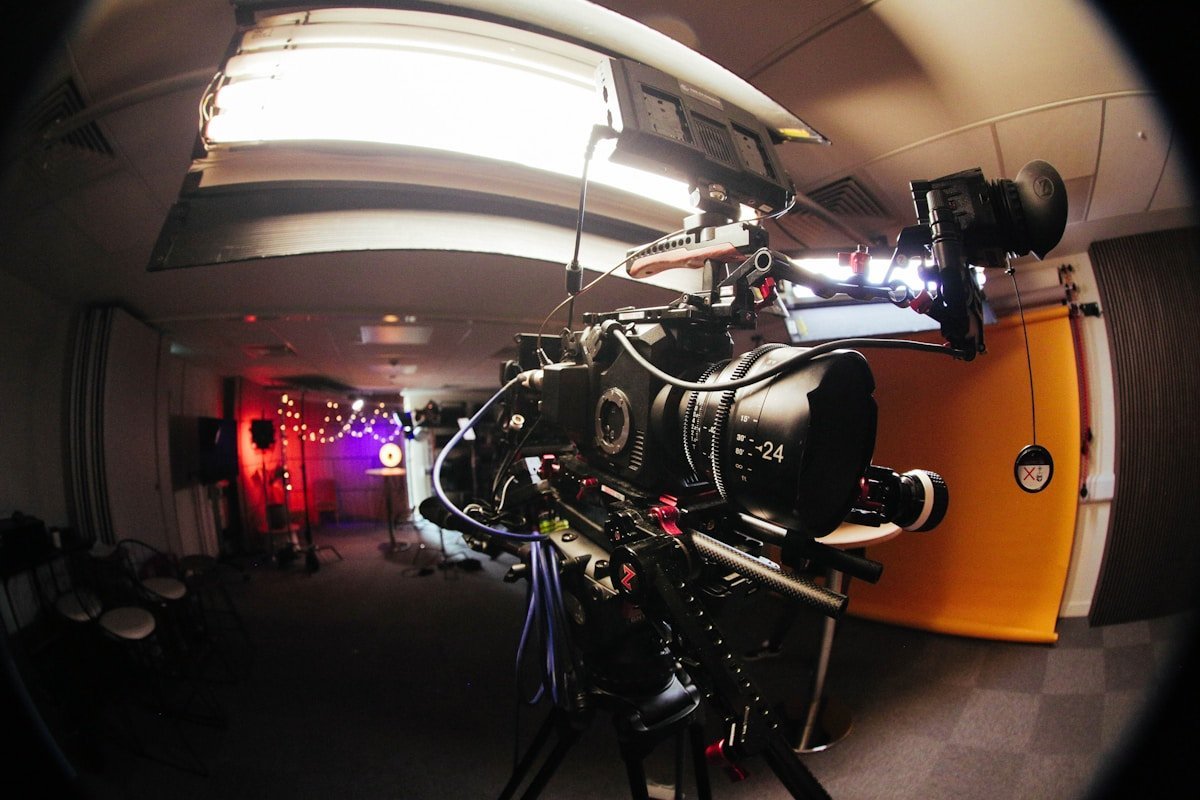 Production vidéo professionnelle studio cinéma
